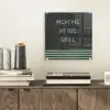 Quote - Groen - Grill - Zomer plexiglas 5mm klein -sfeer1