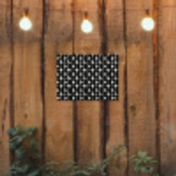 Modern - Geometrisch - Zwart tuinposter los doek klein 239 -sfeer1