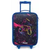 Gamerwereld in neonstijl Kinderkoffer - Blauw klein -zz3dotto