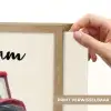 Tractor - Getekend - Rood Light Box met batterij (Wandlamp kind) middel -USP_websiteprintNL