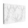 Marmer - Zuiver - Grijs - Aders Tuinposter op houten frame 2 cm dik klein 845 -3d