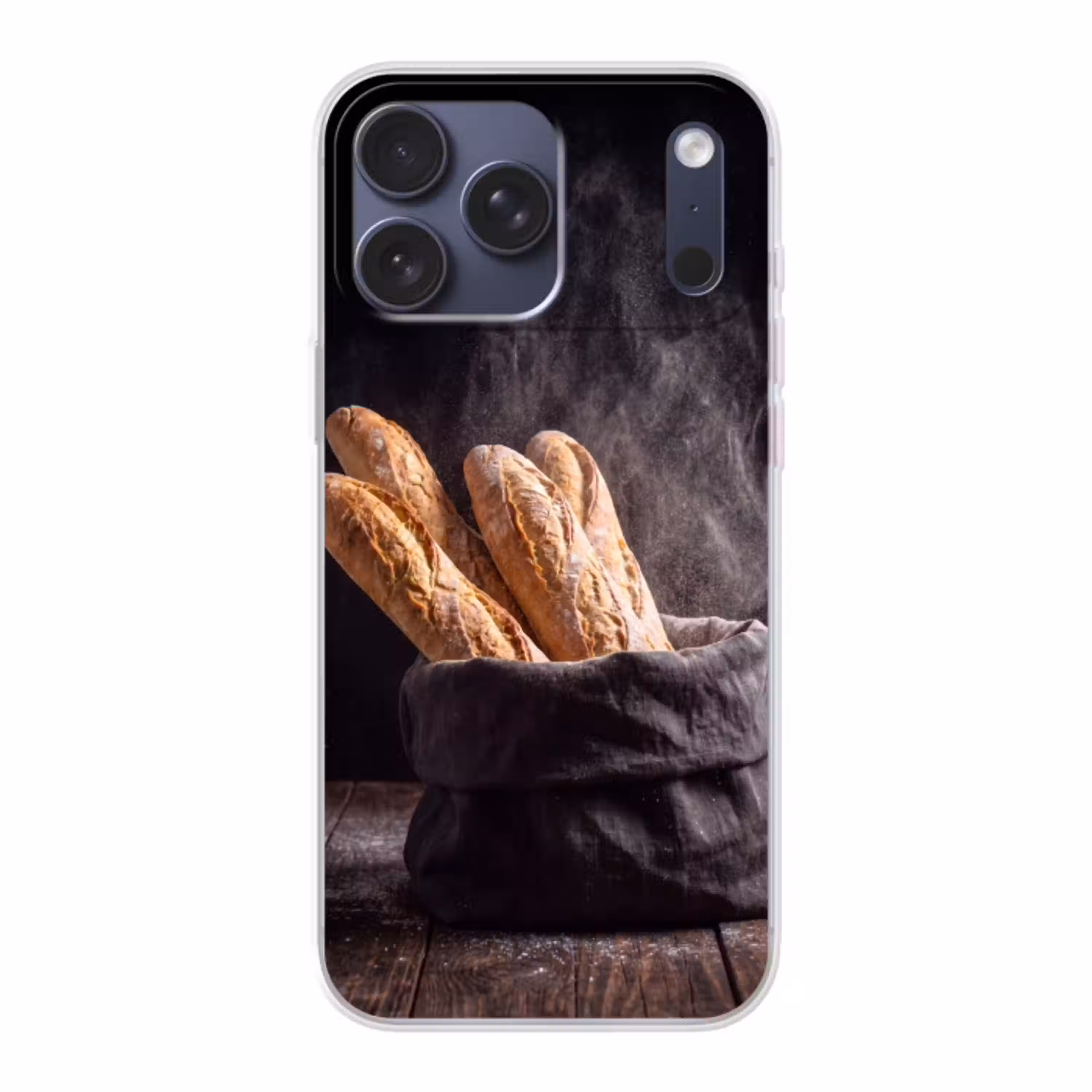 Brood - Zak - Eten Telefoonhoesje iPhone 17 Pro Max klein -3d