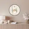 Quote - Winter - Kerst - Beige - Kerstbal Fotolijst rond zonder passe partout klein -sfeer3