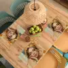 Vrouwen - Portret - Luxe - Goud Placemat vinyl groot -zzsfeer5_Kitchenyeah-website