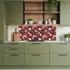 Donker - Bladeren - Fruit - Patroon keuken achterwand 2 middel 871 -sfeer3