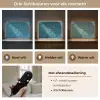 Vrouw - Water - Bikini - Oranje Light Box met batterij (Wandlamp) middel -USP_lichtkleurNL