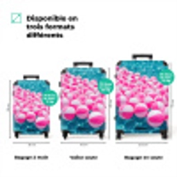Strandballen - Roze - Water NBS - Handbagage koffer - Volwassenen Unisex middel zzzzzzVergelijking_3FR
