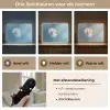 Paardenbloem - Wind - Blauw Light Box met batterij (Wandlamp) middel -USP_lichtkleurNL