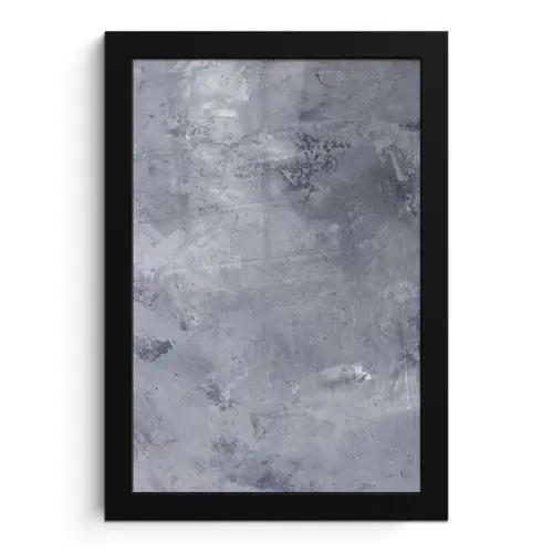 Leisteen - Beton - Retro - Structuren - Grijs - Rustiek fotolijst zwart zonder passe partout klein -3d