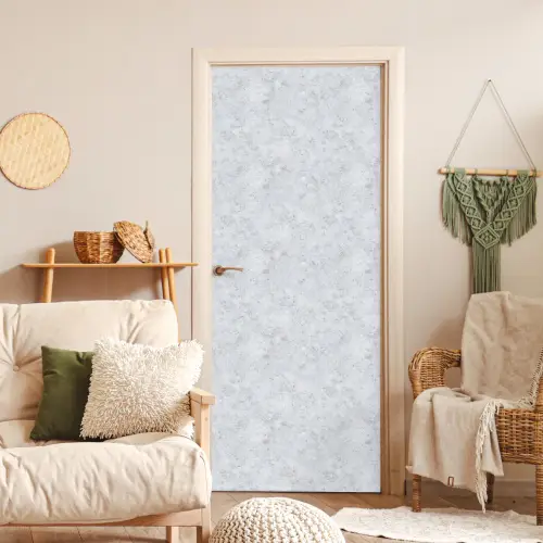 Grijs - Terrazzo-effect - Beton deurposter klein 289 -sfeer2