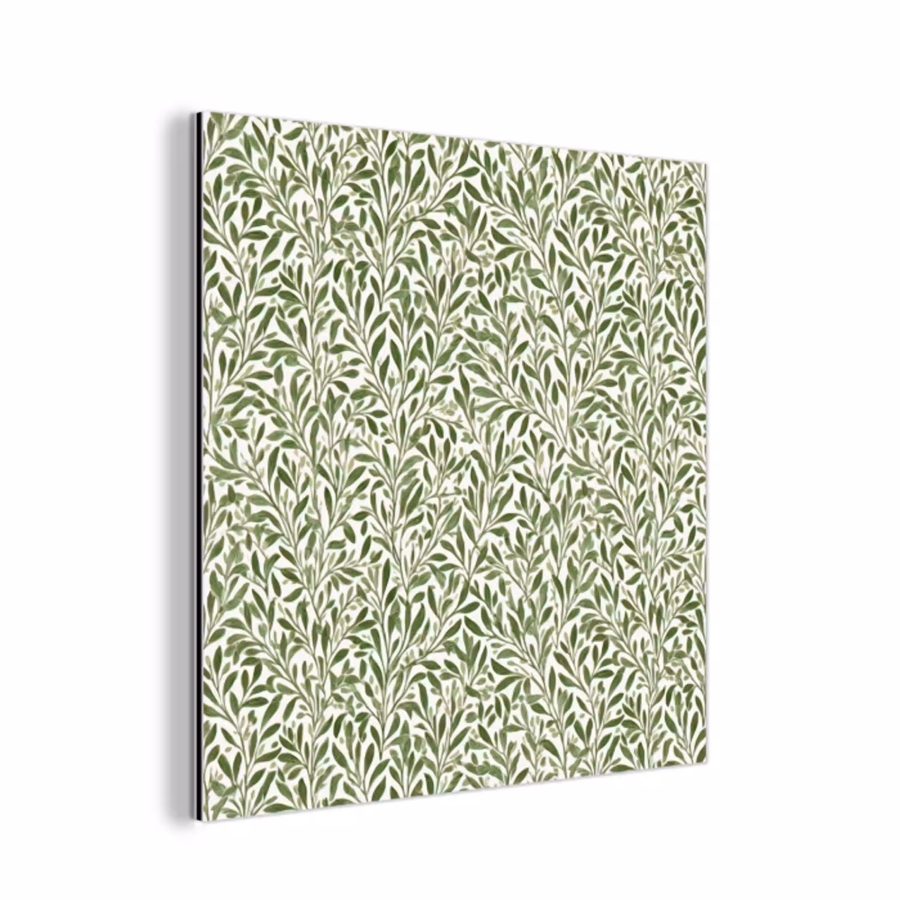 Botanisch - Takken - Groen aluminium wit klein 46 -3d