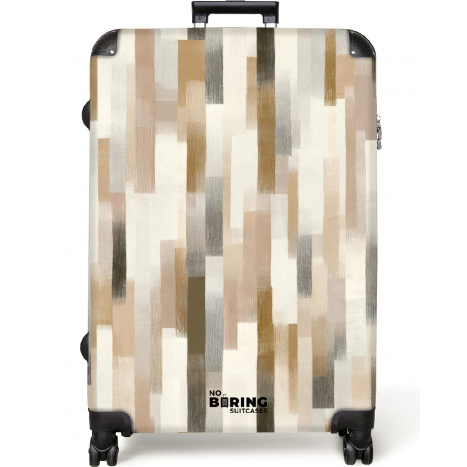 Abstract - Patroon - Kwaststreken NBS - Large koffer - Volwassenen Unisex groot -zzzzzzzzkaufland2