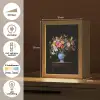 Kleur - Vaas - Bloemen - Boeket Light Box met kabel (Tafellamp) klein -USP_NL