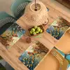 Boom - Abstract - Natuur - Kunst Placemat vinyl groot -zzsfeer5_Kitchenyeah-website