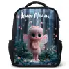 Fairy - Bos - Glitters Rugzak - Zwart middel -3d