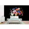 Rozen - Bloemen - Vaas - Boeket fotobehang vinyl groot -bed