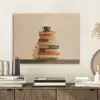 Boeken - Toren - Koffie - Beige PET vilt klein -sfeer1