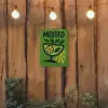 Mojito - Cocktail - Citroen - Groen tuinposter los doek klein -sfeer1