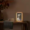 Tijger - Kokskleding - Bruin Light Box met kabel (Tafellamp) klein -sfeer4