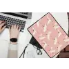 Modern - Kraanvogels - Roze laptophoes neopreen klein 279 -bureau