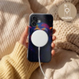Kleurrijk - Aap - Abstract Toughcase MagSafe Apple iPhone 17 klein -USP_MagsafeV
