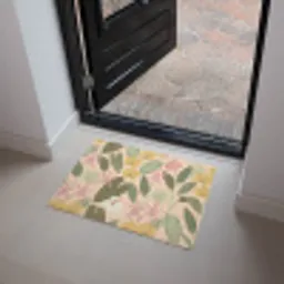 Patroon - Bloemen - Kleurrijk Deurmat klein -sfeer5