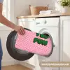 Yes fun - Groen - Roze - Stippen Badmat klein -USP_WasbaarNL