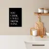 Een Deal in Contrast KitchenYeah - Keuken - Canvas klein -sfeer1