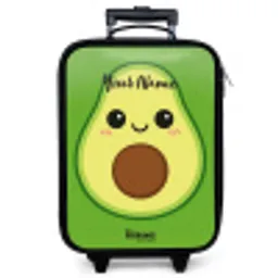 Kawai - Avocado - Groen Kinderkoffer - Zwart klein -zzz_website3d