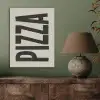 Pizza - Decoratie - Japandi - Vintage PET vilt klein -sfeer2