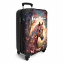Vlindermerrie NBS - Handbagage koffer - Kinderen Unisex middel -productfoto_3d
