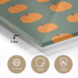 Pompoen - Patroon - Oranje plexiglas 5mm klein 11 -sfeer2