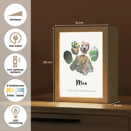 upload-69ddf9ede2b33-dierenpootje Light Box met kabel (Tafellamp) klein -USP_NL