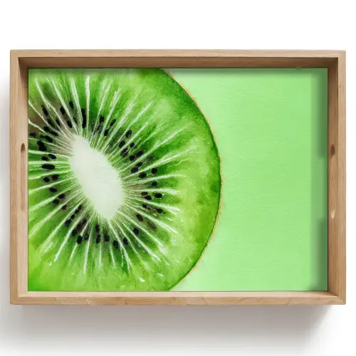 Kiwi - Groen - Fris Dienblad Rechthoek middel -z3d_shopping