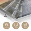 Zonsonderang - Zee - Pad - Gras - Duin - Vogels plexiglas 5mm klein -sfeer2