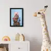 Kat - Handdoek - Washand - Zeep fotolijst zwart zonder passe partout klein -usfeer4_kinderkamer