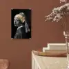 Meisje met de parel - Johannes Vermeer - Goud plexiglas 5mm klein -sfeer5