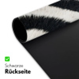 Zebra - Vacht - Klassiek - Zwart - Wit Muismat XXL klein -ysfeer2_duits