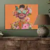 Vlinders - Vrouw - Zonnebril - Kleurrijk PET vilt klein -sfeer2