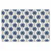 Symmetrisch - Palm - Blauw Placemat vinyl groot 368 -zzsfeer1_Kitchenyeah-website