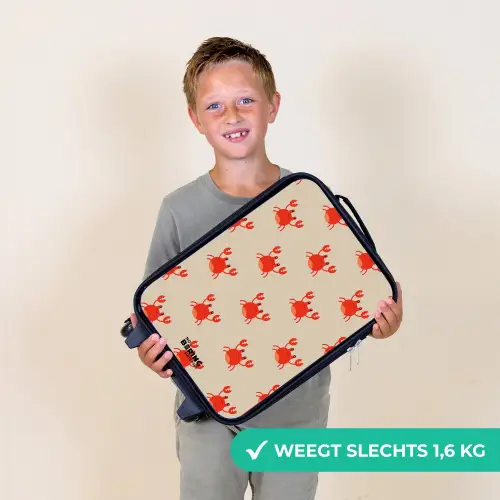 Krabbenkwestie Kinderkoffer - Zwart klein -sfeer4_NL