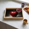 Apple - Hart - Rood Dienblad Rechthoek middel -sfeer2