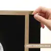Maan - Hemel - Zwart - Schaduw Light Box met batterij (Wandlamp) middel -USP_websiteprintNL