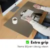 Kat - Kokskleding - Zwart - Wit Muismat XXL klein -sfeer3