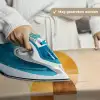 Cirkels - Geel - Minimalistisch Wandkleed katoen klein -sfeer9