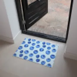 Bessen - Modern - Blauw Deurmat klein 898 -sfeer5