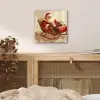 Kerst - Slee - Kerstman plexiglas 5mm klein -sfeer4
