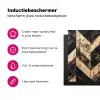 Geometrisch Houtmozaïek Inductie beschermer vinyl 3mm klein -wsfeer2_website