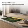 Hert - Gewei - Gras - Natuur - Dieren - Groen Inductie beschermer vinyl 3mm klein -sfeer1