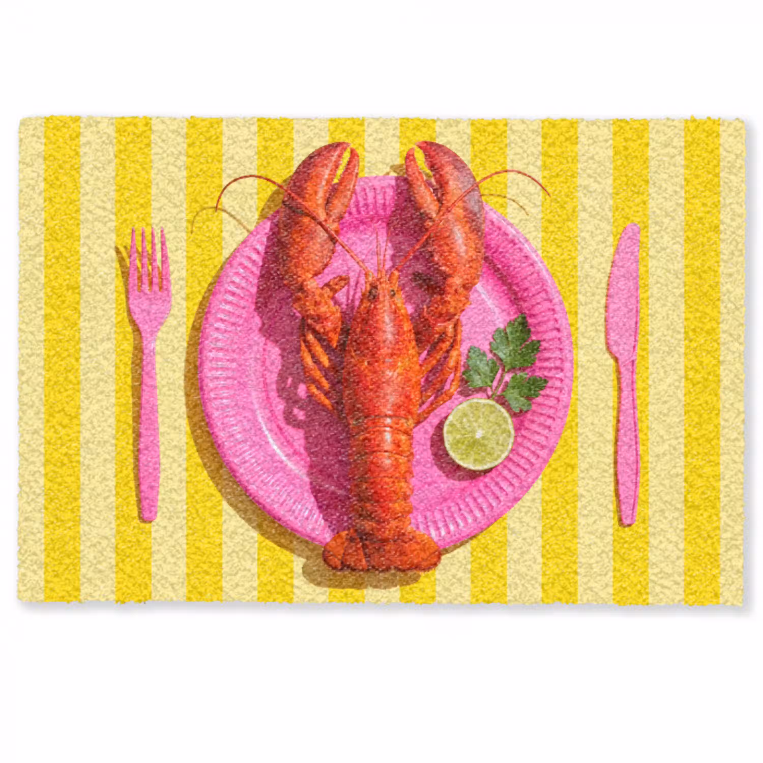Eten - Roze - Geel - Modern - Culinaire Deurmat klein -zkaufland3d
